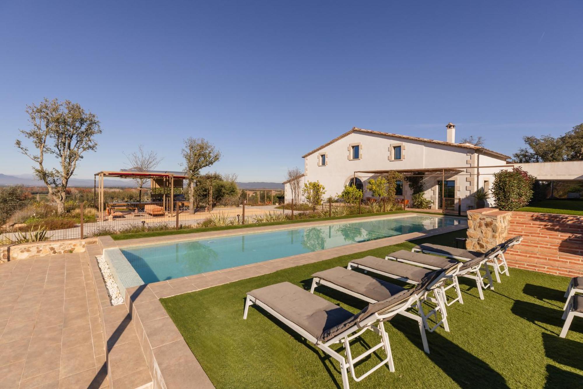 Can Bufi Espectacular Casa Con Piscina Interior Ягостера Екстериор снимка